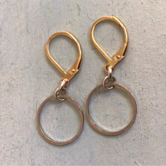 Hand Crafted Jewelry - Circle Earrings Sundance Charm